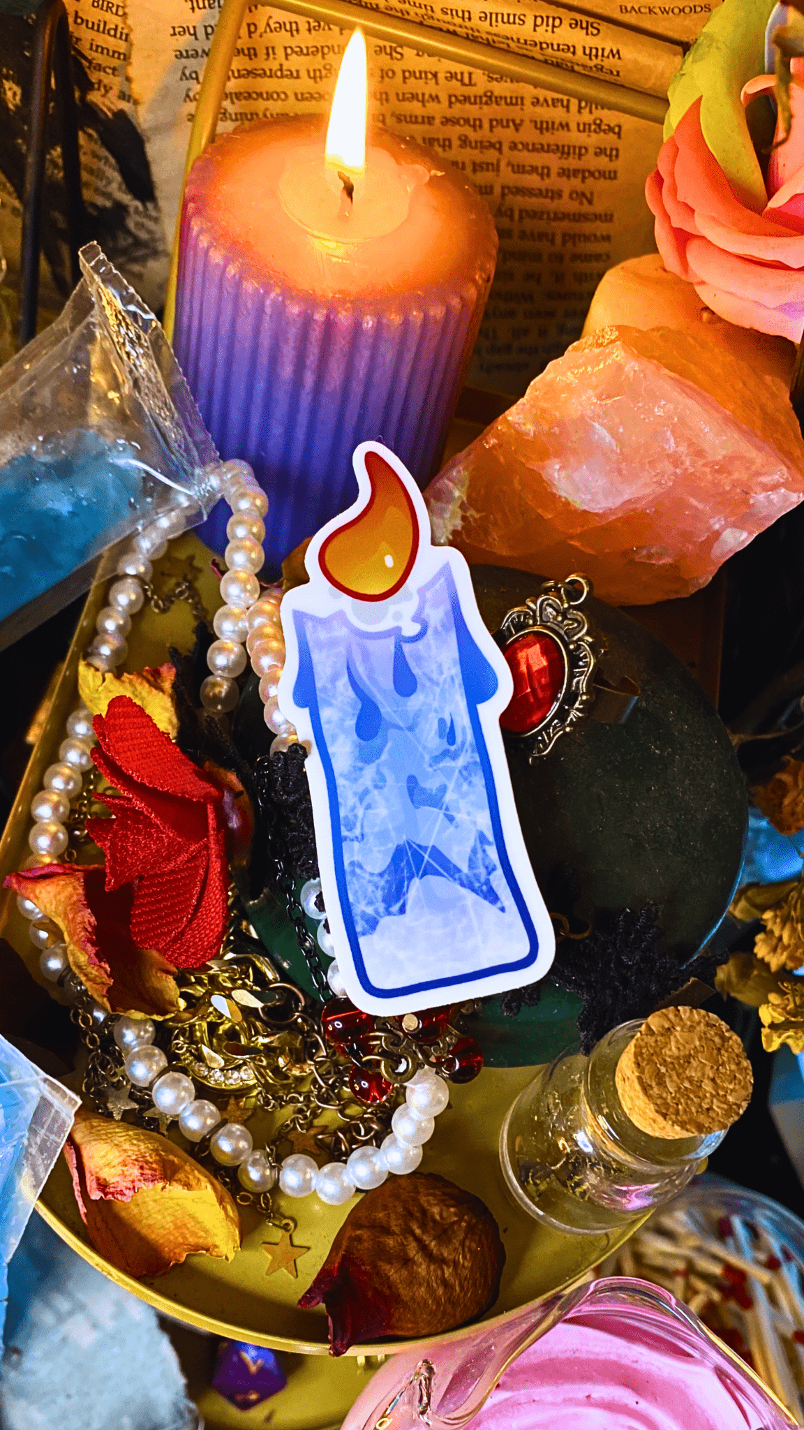 Ice Cream Candle: LovePsiKingdomWitches MartyrPsiKingdomIce Cream Candle: Love