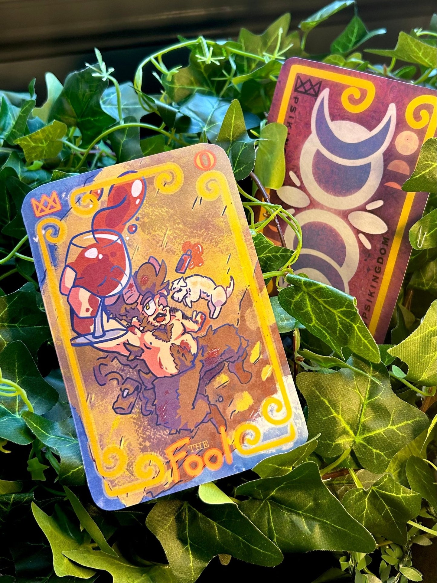 Tarot Card Men: FoolPsiKingdomTarot Card BoyPsiKingdomTarot Card Men: Fool